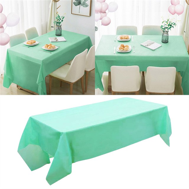 Premium Disposable Plastic Tablecloth (54x Craft Paper Tablecloth